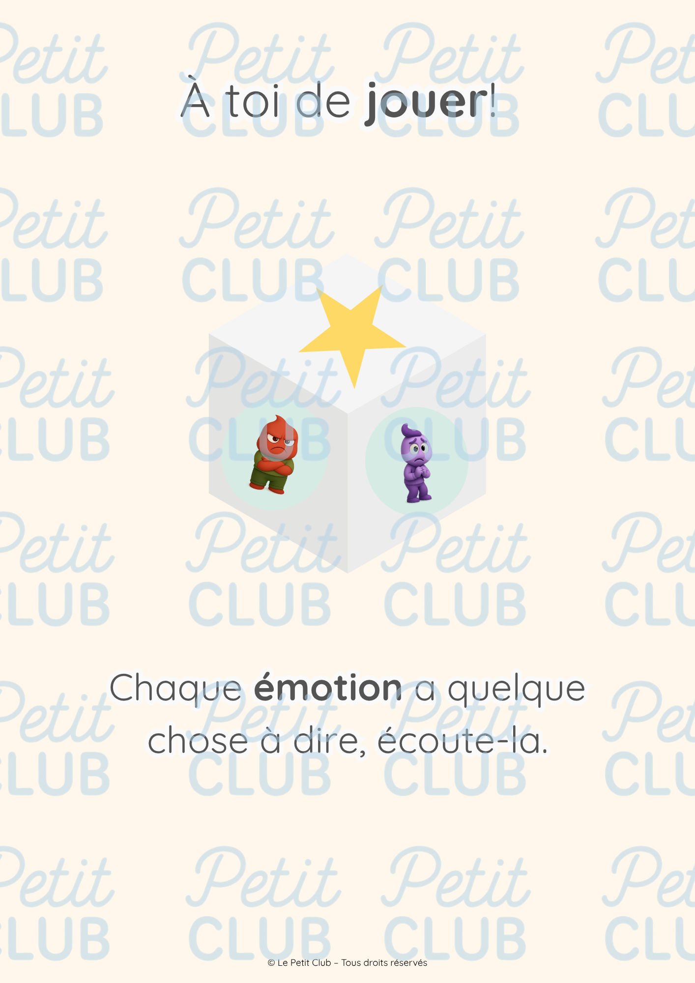 Mini Kit émotion 3-4ans