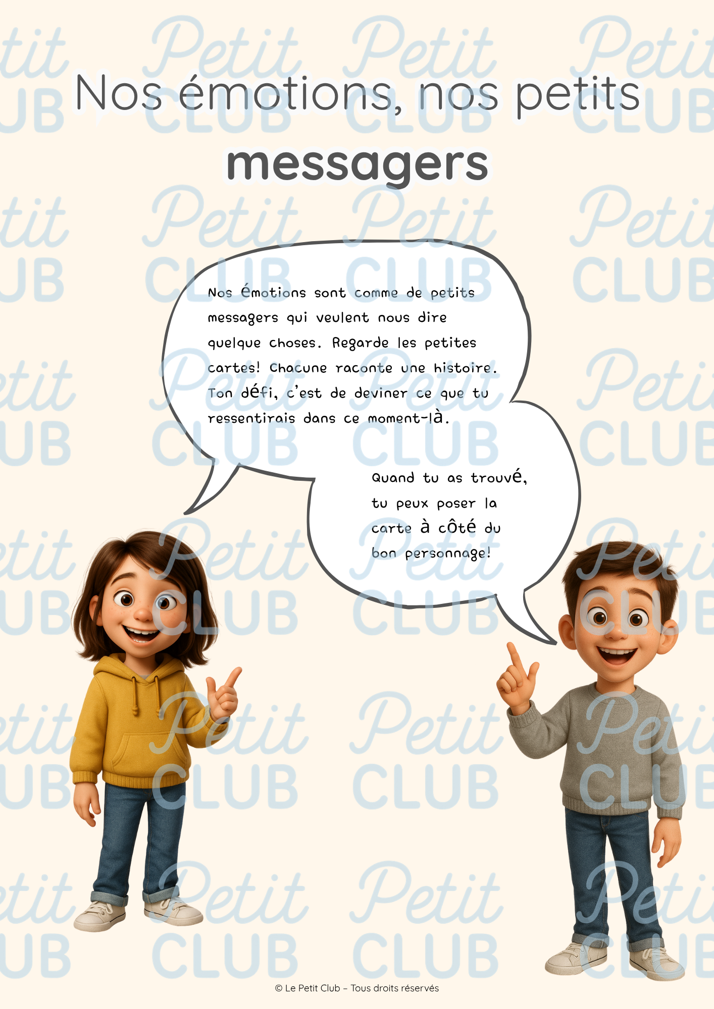 Mini Kit émotion 3-4ans