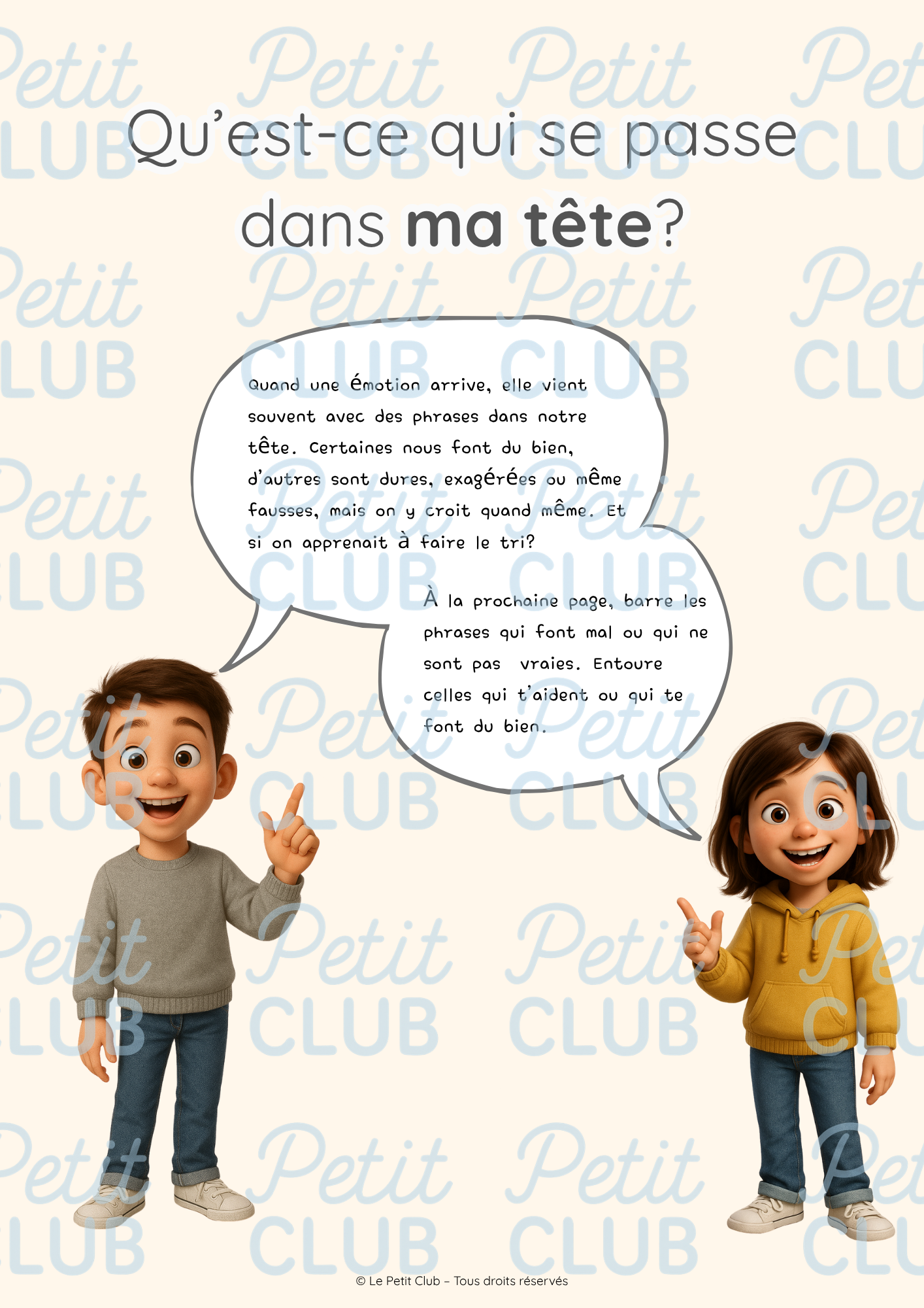 Mini Kit émotion 8-9 ans
