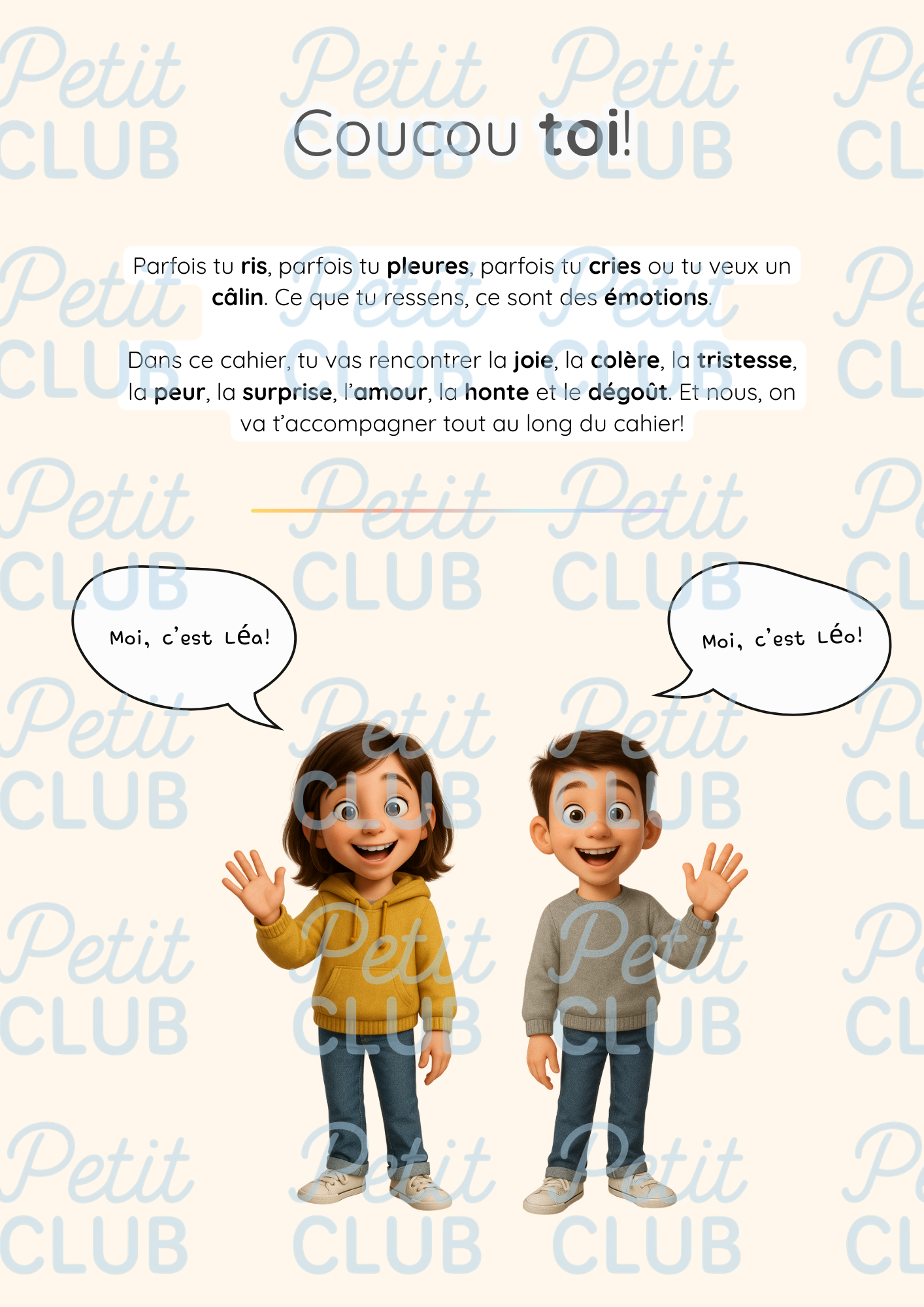 Mini Kit émotion 8-9 ans